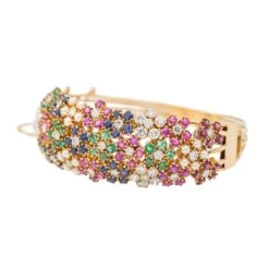 Bracelet Manchette Or Jaune Diamant 10 Bracelet Manchette Or Jaune Diamant -Castafiore Boutique bracelet manchette or jaune diamant 124751