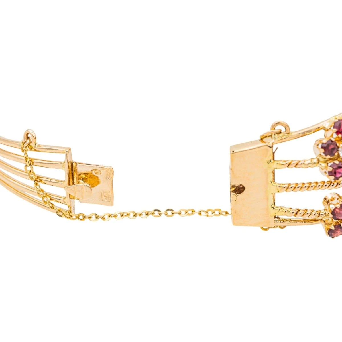 Bracelet Manchette Or Jaune Diamant 7 Bracelet Manchette Or Jaune Diamant – Image 7