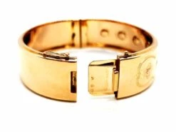 Bracelet Manchette Or Rose Perle -Castafiore Boutique bracelet manchette or rose perle 411495