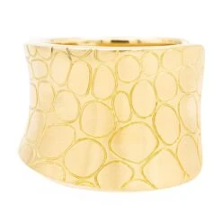 Bracelet Manchette POMELLATO "Cocco" En Or Jaune -Castafiore Boutique bracelet manchette pomellato cocco en or jaune 658018