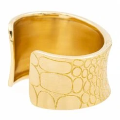Bracelet Manchette POMELLATO "Cocco" En Or Jaune -Castafiore Boutique bracelet manchette pomellato cocco en or jaune 982784