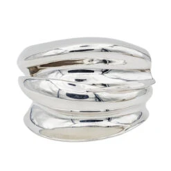 Bracelet Manchette TIFFANY & CO. Par FRANK GEHRY En Argent