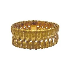 Bracelet Manchettes Libellule En Or Jaune