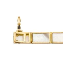 Bracelet MAUBOUSSIN "Palmier" En Or Jaune Et Nacre -Castafiore Boutique bracelet mauboussin palmier en or jaune et nacre 946259