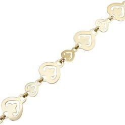Miller Bracelet O.J. PERRIN "Coeur Légende" En Or Jaune