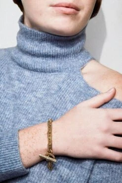 Bracelet Or Chaîne D'ancre Hermès Par Georges Lenfant -Castafiore Boutique bracelet or chaine dancre hermes par georges lenfant 116344