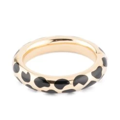 Bracelet TIFFANY & CO. Par ANGELA CUMMINGS En Or Jaune Et Jade Noir