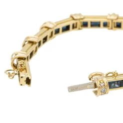 Bracelet Or Jaune Saphir -Castafiore Boutique bracelet or jaune saphir 314719