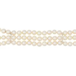 Bracelet Perles Or Blanc Perle -Castafiore Boutique bracelet perles or blanc perle 756583