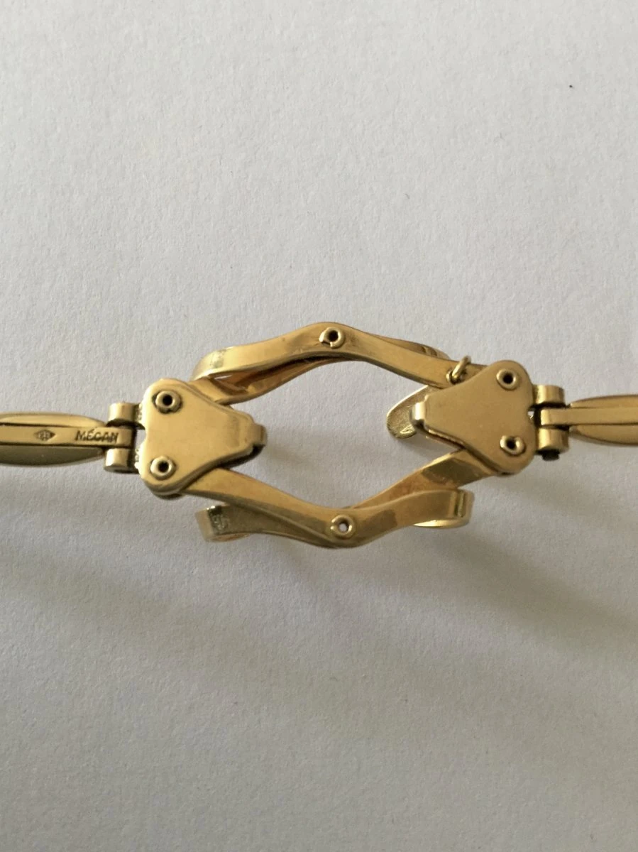 Bracelet Porte-montre Gousset En Or 7 Bracelet Porte-montre Gousset En Or – Image 7