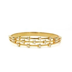 Bracelet Rigide - Or & Diamants