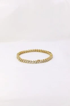 Bracelet Rivière De Diamants Or Jaune 4,8 Carats 12 Bracelet Rivière De Diamants Or Jaune 4,8 Carats -Castafiore Boutique bracelet riviere de diamants or jaune 48 carats 191706