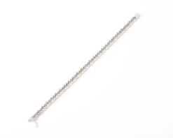 Bracelet Riviere En Diamant Or Gris Et Platine -Castafiore Boutique bracelet riviere en diamant or gris et platine 429480