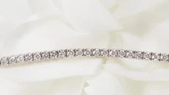 Bracelet Rivière En Or Blanc Et Diamant -Castafiore Boutique bracelet riviere en or blanc et diamant 551735