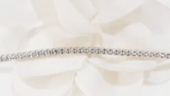 Bracelet Rivière En Or Blanc Et Diamant -Castafiore Boutique bracelet riviere en or blanc et diamant 949805