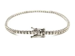 Bracelet Rivière Or Blanc Diamant -Castafiore Boutique bracelet riviere or blanc diamant 600915