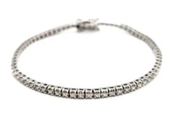 Bracelet Rivière Or Blanc Diamant -Castafiore Boutique bracelet riviere or blanc diamant 801667