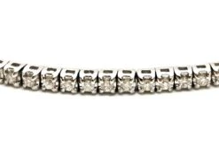 Bracelet Rivière Or Blanc Diamant -Castafiore Boutique bracelet riviere or blanc diamant 876400