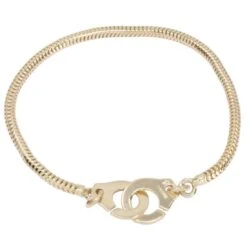 Bracelet Souple DINH VAN "Menottes R10" En Or Jaune -Castafiore Boutique bracelet souple dinh van menottes r10 en or jaune 729402