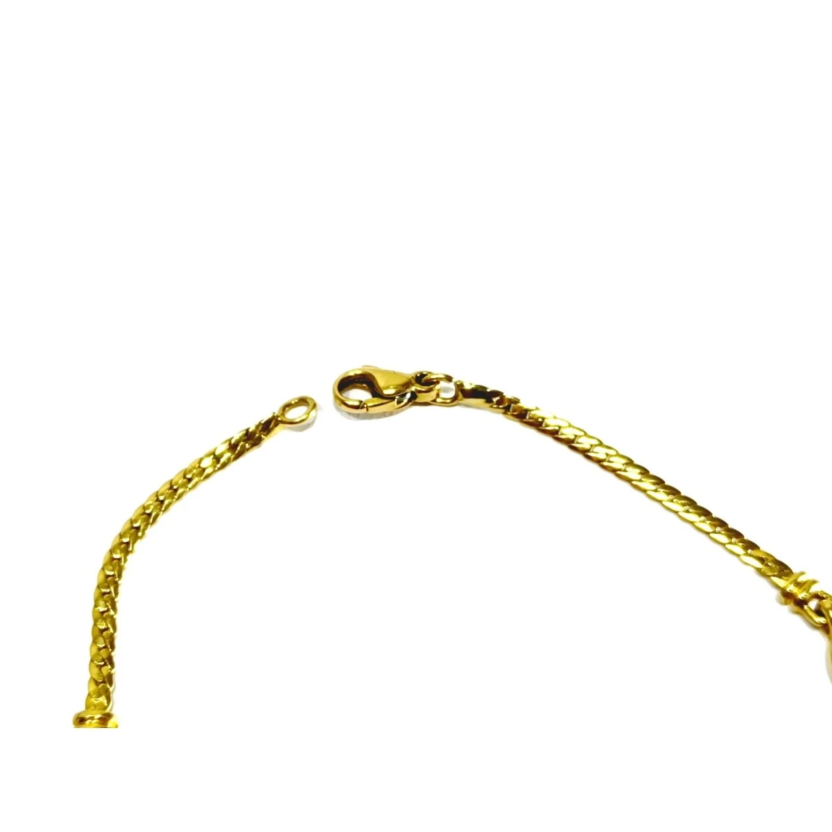 Bracelet Souple En Or Jaune Et Saphirs 11 Bracelet Souple En Or Jaune Et Saphirs – Image 11