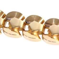 Bracelet Tank En Or Jaune -Castafiore Boutique bracelet tank en or 889602