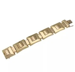 Miller Bracelet "Tank" Or Rose Et Jaune -Castafiore Boutique bracelet tank or rose et jaune 575191