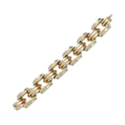 Miller Bracelet Tank, Trois Tons D'or -Castafiore Boutique bracelet tank trois tons dor 603840