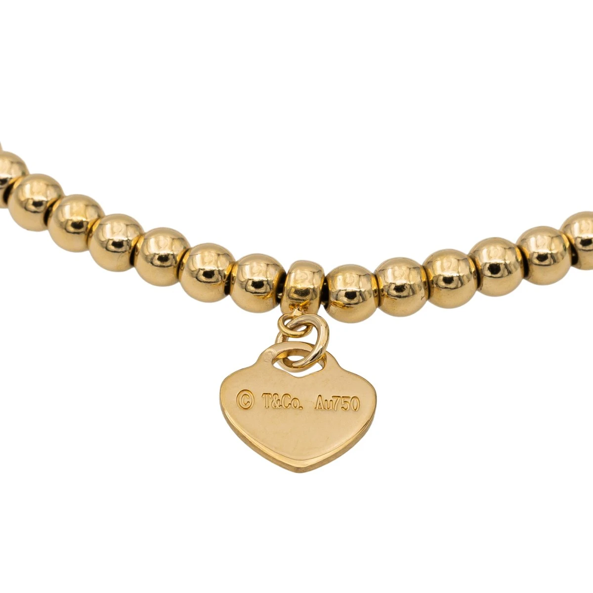 Bracelet TIFFANY & CO Coeur En Or Jaune 4 Bracelet TIFFANY & CO Coeur En Or Jaune – Image 4
