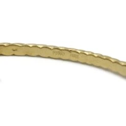 Bracelet Jonc POIRAY En Or Jaune Et Diamants -Castafiore Boutique bracelet torsade poiray en or jaune et diamants 229408