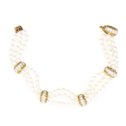 Miller Bracelet VAN CLEEF & ARPELS En Or Jaune, Or Blanc, Perles Et Diamants 10 Miller Bracelet VAN CLEEF & ARPELS En Or Jaune, Or Blanc, Perles Et Diamants -Castafiore Boutique bracelet van cleef arpels deux ors perles et diamants 577350