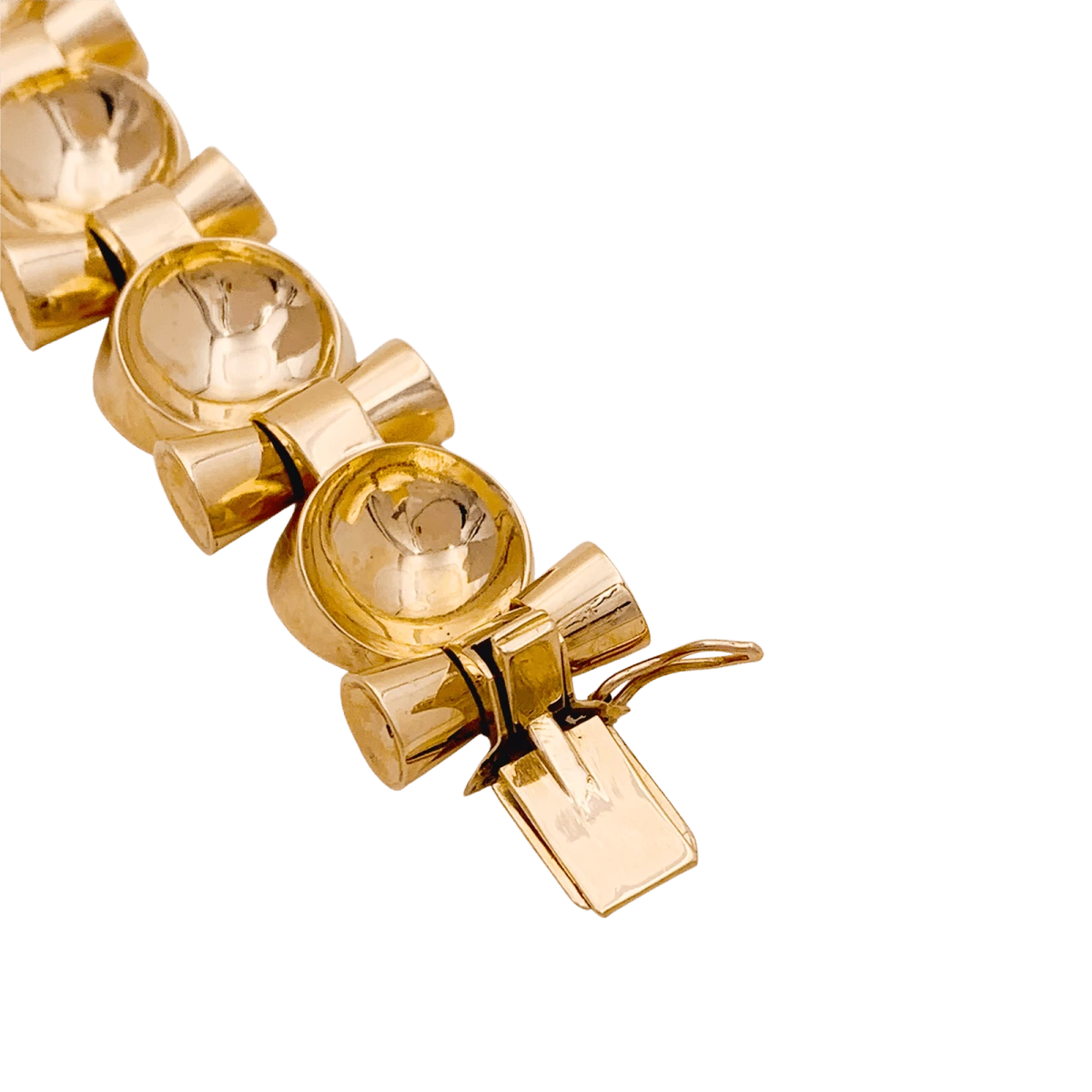 Miller Bracelet Vintage, "Tank", Or Rose 5 Miller Bracelet Vintage, "Tank", Or Rose – Image 5