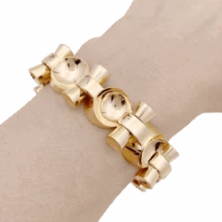 Miller Bracelet Vintage, "Tank", Or Rose 11 Miller Bracelet Vintage, "Tank", Or Rose -Castafiore Boutique bracelet vintage tank or rose 377059