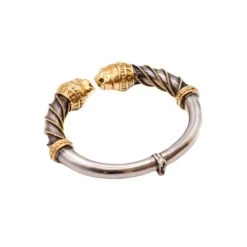 Bracelet Jonc ZOLOTAS En Or Jaune Et Argent 9 Bracelet Jonc ZOLOTAS En Or Jaune Et Argent -Castafiore Boutique bracelet zolotas en or jaune et argent 340659