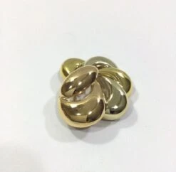 Broche En Or Rose, Jaune Et Blanc -Castafiore Boutique broche 3 ors 484154