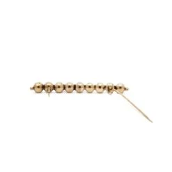 Broche Barrette En Or Jaune Et Grenats Almandins -Castafiore Boutique broche barrette en or jaune et grenats almandins 211122