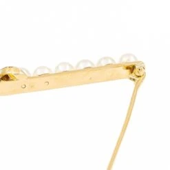 Broche Barrette Or Jaune Diamant -Castafiore Boutique broche barrette or jaune diamant 902298