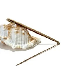 Broche Barrette Rubis Et Diamants -Castafiore Boutique broche barrette rubis et diamants 336497