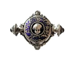 Broche Camée En Clip En émail