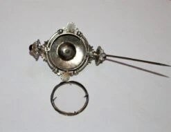 Broche Camée En Clip En émail -Castafiore Boutique broche camee en clip en email 800285