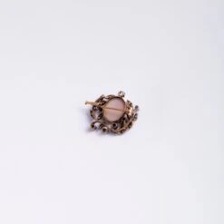 Osprey Broche Camée En Or Jaune Et Argent -Castafiore Boutique broche camee en or jaune et argent 754487