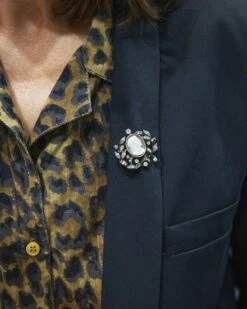 Osprey Broche Camée En Or Jaune Et Argent -Castafiore Boutique broche camee en or jaune et argent 867108