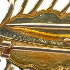 Broche En Or Jaune Jaques LACLOCHE -Castafiore Boutique broche en or jaune jaques lacloche 634531