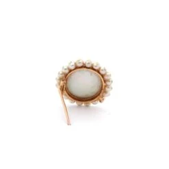 Broche Epingle En Or, Nacre Et Perles -Castafiore Boutique broche epingle en or nacre et perles 360911