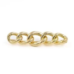 Broche Maille En Or Jaune