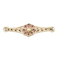 Broche Or JaunePerle Mabé -Castafiore Boutique broche or jaune perle mabe 534122