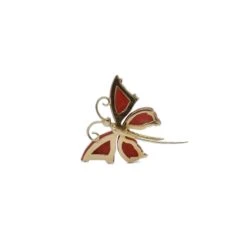 Broche Papillon En Or Jaune -Castafiore Boutique broche papillon en or jaune 953716