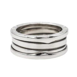 Bulgari Bague B.Zéro1 Or Blanc