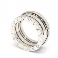 Bague BULGARI "B.ZERO 1" En Or Blanc -Castafiore Boutique bvlgari bzero 1 bague or blanc 621152