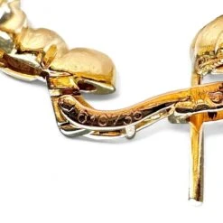 CARTIER Boucles D’oreilles Créoles En Or Jaune. 12 CARTIER Boucles D’oreilles Créoles En Or Jaune. -Castafiore Boutique cartier boucles doreilles creoles en or jaune 933398