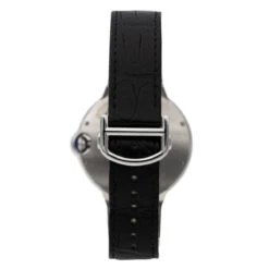 Montre CARTIER "Ballon Bleu" En Acier, Alligator Et Verre Saphir -Castafiore Boutique cartier montre ballon bleu acier 642680